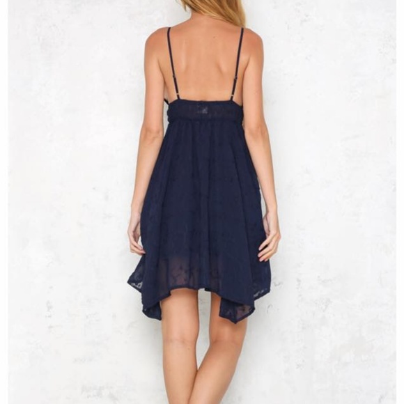 Hello Molly - Whisper in the Night Dress - Navy - Picture 2 of 3